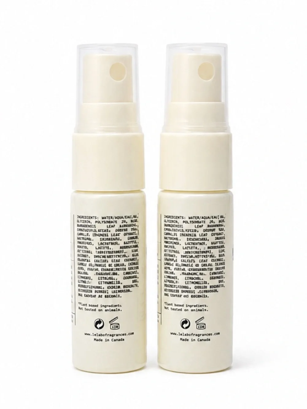 NEW - Le Labo Face Mist Brume Visage Set of 2 Basil Aloe Vera 10ml Mini Spray